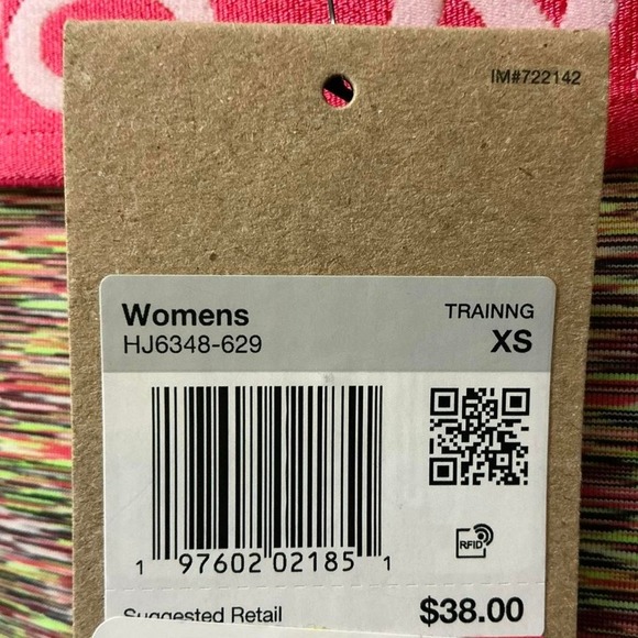 Nike Pro multi-coloured high-rise 3" length shorts - Picture 2 of 4